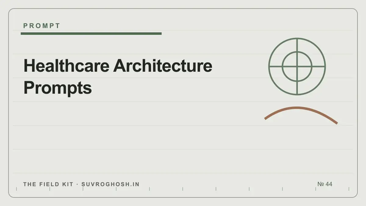 A healthcare architecture map linking clinical workflows, standards, identity, terminology and audit trails