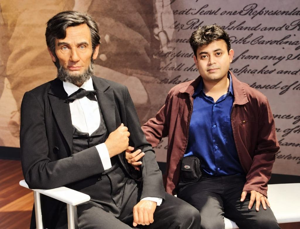 Many years ago at Madame Tussauds Las Vegas